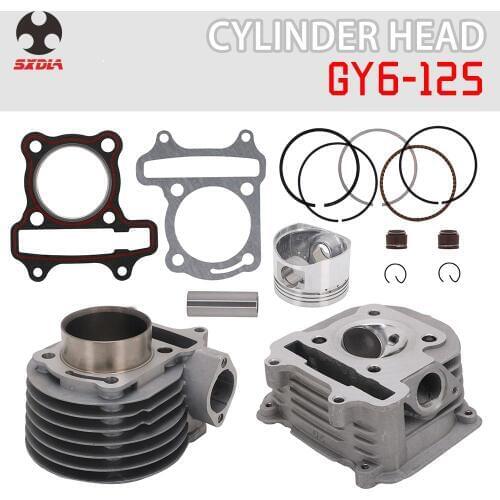 Engine Cylinder Block Piston Ring Gasket Washer Set For GY6 125cc 4 stroke Moped ATV QUAD Scooter