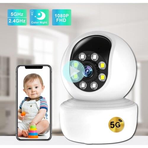 Electronic Baby Monitor with Camera 1080P Wifi IR Night Vision White LED Lighting Two Way Audio Baby Sleeping Nanny IP Camera