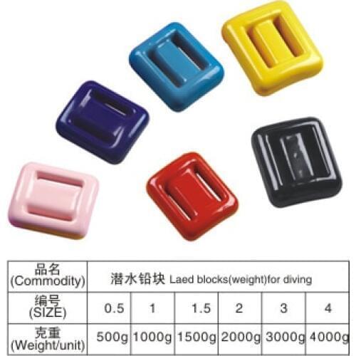 Diving lead weights 1000g( only one piece/10PCS/20PCS /50pcs/100/cs)