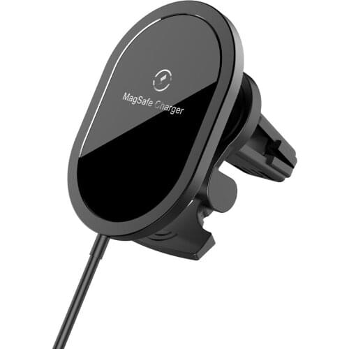 15W Magnetic Wireless Car Charger Fast Charging Magnet Car Phone Holder Airvent Mount For iPhone 12 Pro Max 12 Mini DD