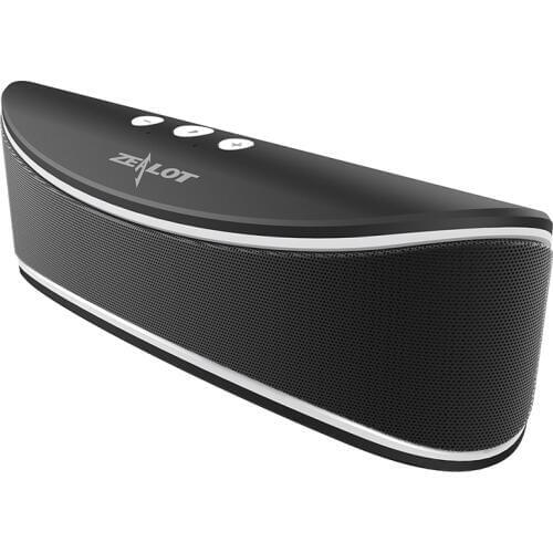 2019 New Zealot S2 Portable Bluetooth Wireless Music Speaker TF card/USB Flash Drive FM radio Strong Bass Stereo with Mic