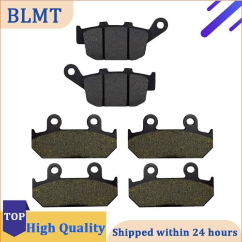 Motorcycle Front and Rear Brake Pads For Honda CBR 250 RH VFR 400 RH2 XRV 750 FA121 FA140