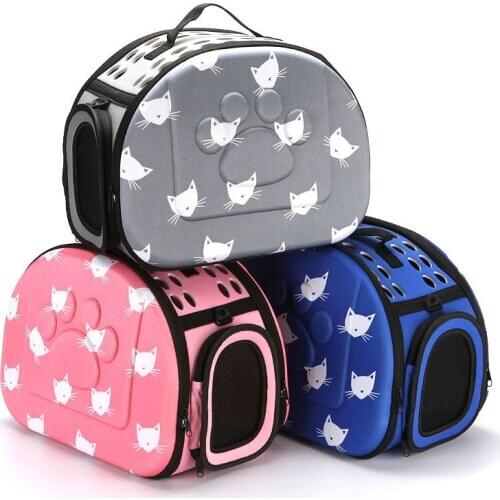 EVA animal transport bag Portable Pet Carrier Bag，Carrier for cat dogs Travel Bag collapsible breathable pet backpackage