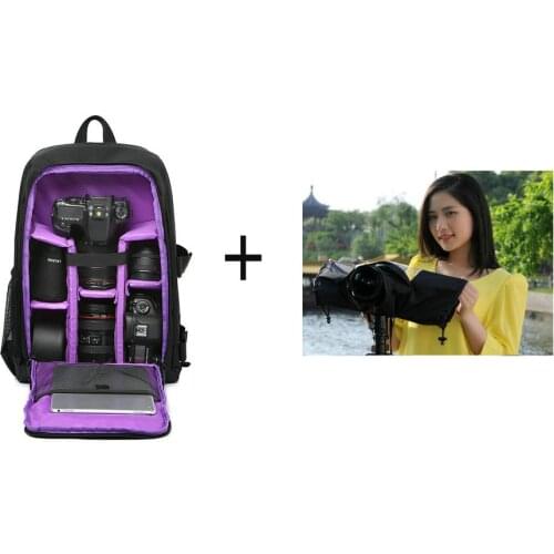 PROFESSIONAL Rucksack Backpack Camera Bag Camera Case For Nikon Panasonic Canon Sony Samsung Pentax Olympus 0629