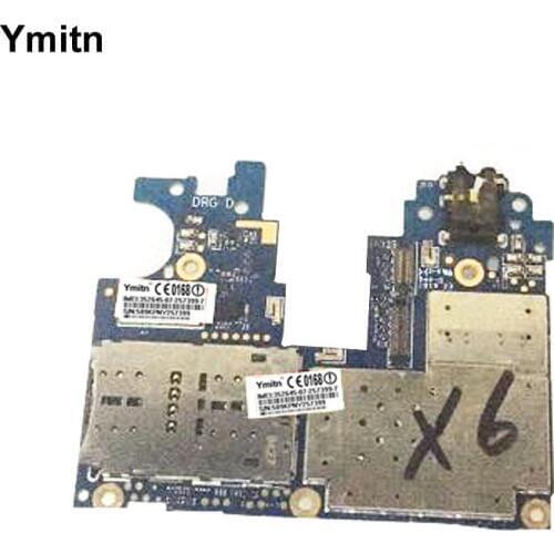 Ymitn Unlocked Mobile Electronic Panel For Nokia 6.1 Plus x6 Mainboard Motherboard Circuits Logic Board With Global Firmware
