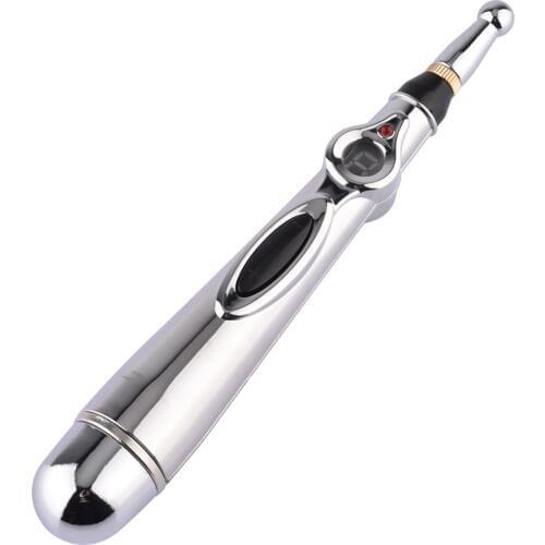 BYRIVER Electric Acupuncture Massage Pen, Electronic Meridian Energy Handheld Massager