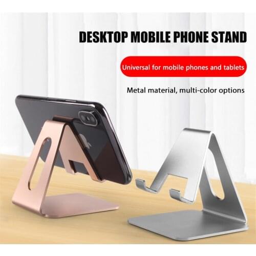 Skeypaik High Quality Mobile Phone Stand For iPhone 12 11 iPad Xiaomi Huawei Samsung Foldable Metal Desk Tablet Cellphone Holder