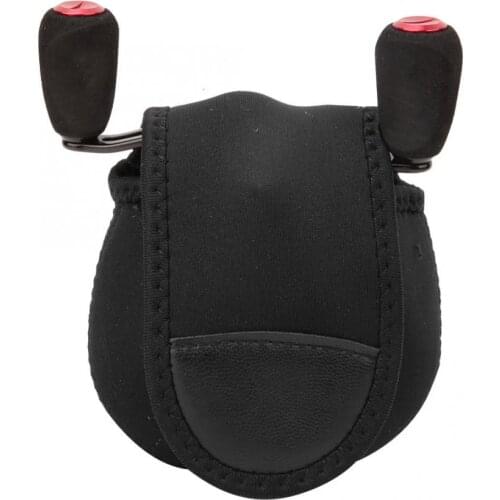 Folding Fishing Reel Bag Neoprene Flying Fishing Pouch Carp Catfish Fishing Wheel For Outdoor Fishing Accessories