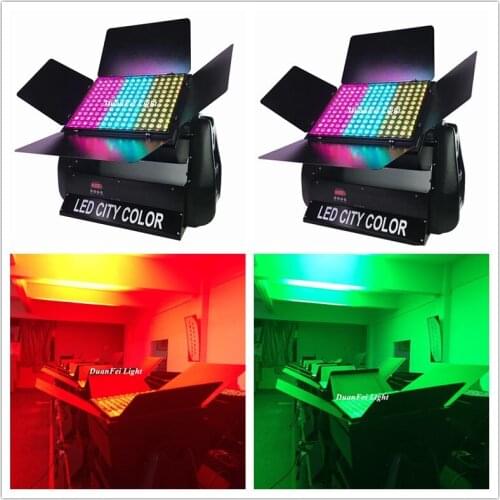 Outdoor Long Distance Washing RGB Building Wash lights 180x9w Led City Color Light 3 in 1 rgb pr wall wash light