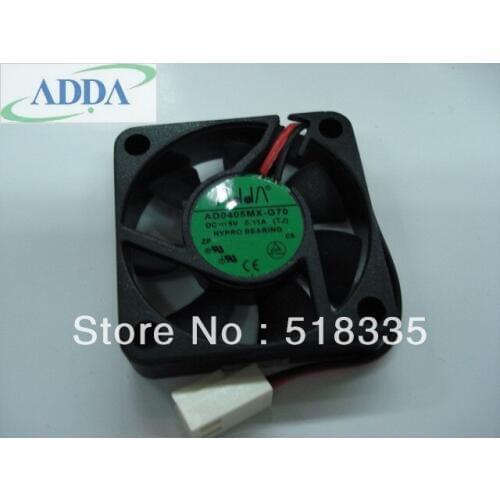 The new FOR ADDA AD0405MX-G70 4010 4cm 5V DC 0.11A server inverter PC case cooling fan