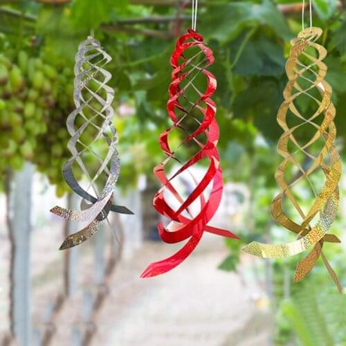 Rotating Reflective Rod Bird Bird Reflectors Scare For Sparrows Laser Flash Bird Repellent Film Orchard Bird Catcher