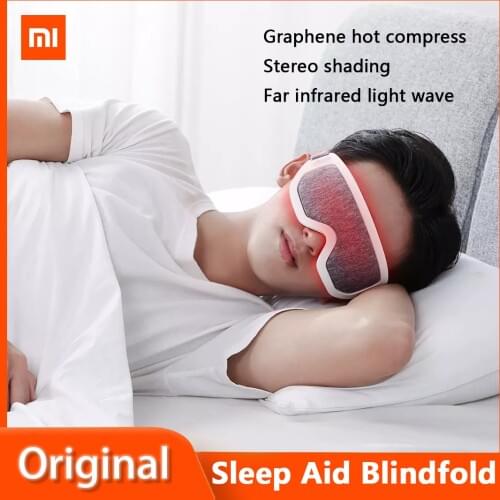 Xiaomi Graphene Hot Compress Sleep Eye Mask Infrared Hot Compress Sleep Aid Magnetic Smart Temperature Control Magnetic Charging