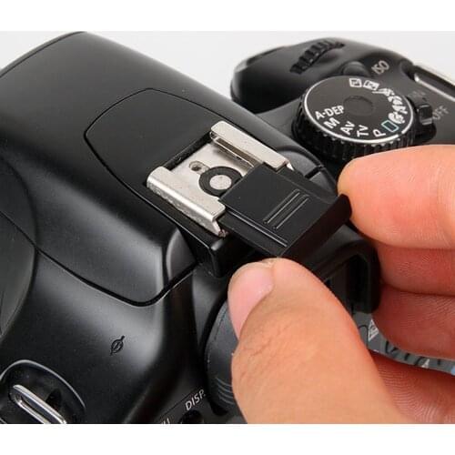 1/5PCs Universal New Flash Hot Shoe Protection Cover Plastic Dust-proof Case for Canon for Nikon DSLR SLR Camera Accessories