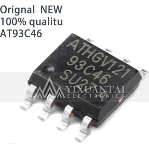 10pcs 100% new SOP8 AT93C46-10PU-2.7 AT93C46-10PU AT93C46 93C46 SOIC-8