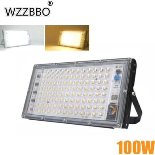 100W Led Flood Light Outdoor Floodlight Spotlight IP65 Waterproof LED Street Lamp Landscape Lighting