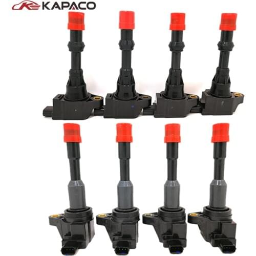 8/4pcs 30520PWA003 30521PWA003 30520-PWA-003 30521-PWA-003 Ignition Coil SET For Honda Civic 7 8 VII VIII JAZZ FIT 1.2 1.3 1.4