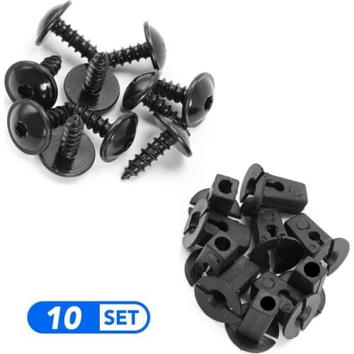 Car Fender Liner Mudguard Fastener Clips for Volvo S80 S60 V50 V70 XC60 XC70 XC90