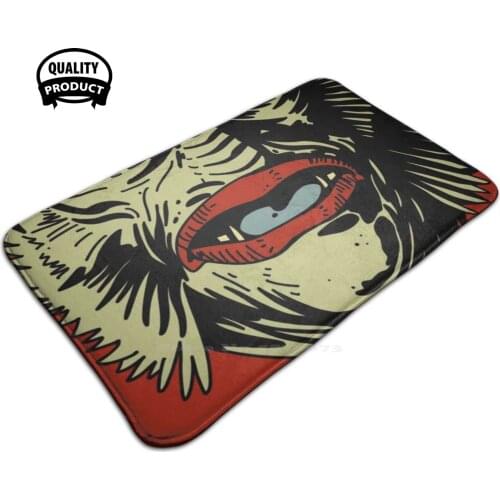 Goon 3D Soft Non-Slip Mat Rug Carpet Foot Pad Halloween Spooky Monster Lagoon Creature Black Lagoon Creature From The Black