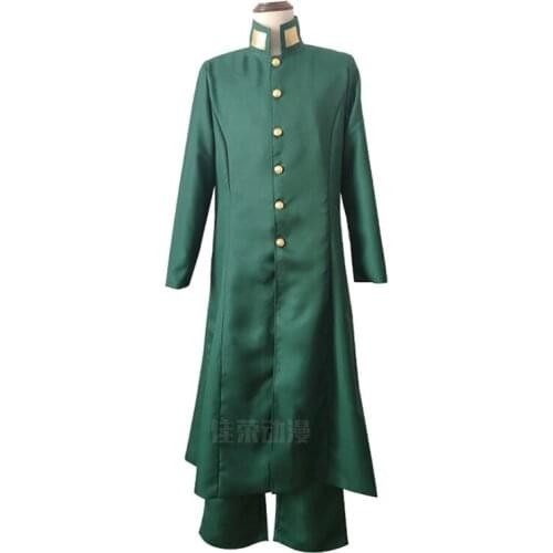 Cosplay Game Animation Role Playing JOJOs Bizarre Adventure Hanakyoin Noriaki Battle Suit Full Set of Daily Clothes
