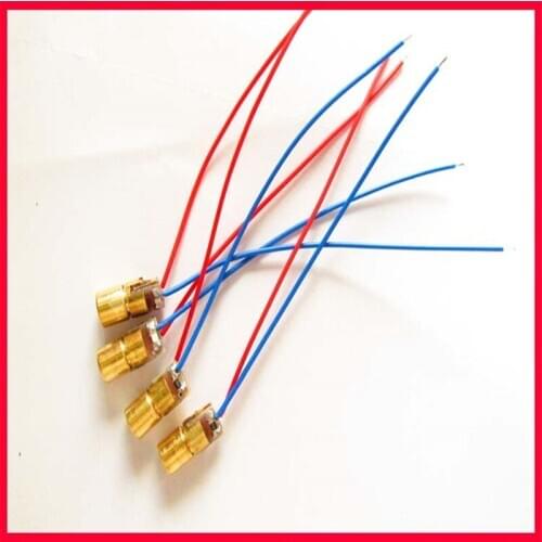 Laser head Laser tube Laser diode Red dot-shaped semiconductor laser emitting head 4.5V