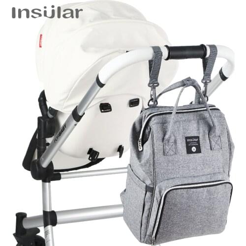 New Nappy Backpack maternity Bag Mummy Large Capacity Stroller Bag Mom Baby Multi-function Waterproof Outdoor Travel Diaper Bags