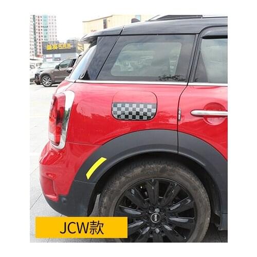 Auto Min MI Cooper Countryman F60 Fuel Tank Flank Cover Decals Sticker Laffle Modified JCW Union Jack Flag Car Accessories
