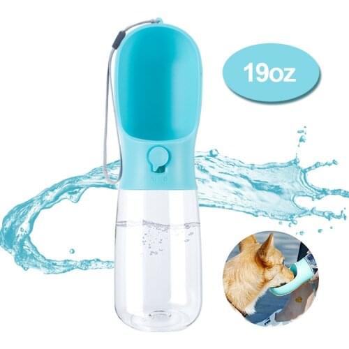 New Convenient Outdoor Products Small Medium Large Dogs Big Capacity Puppy Portable Feeding Pet Dog Water Bottle for Drinking