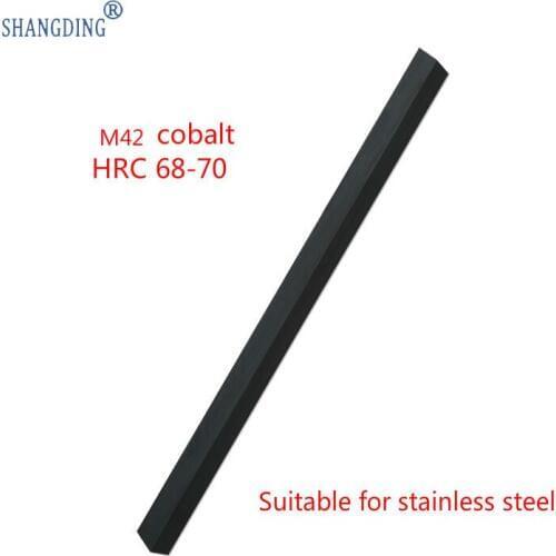 24x 24-32x 32x200mm Exceed Hard White Steel Knife Bar High Speed Turning Stainless M42 Contain Cobalt HRC68-70 HSS