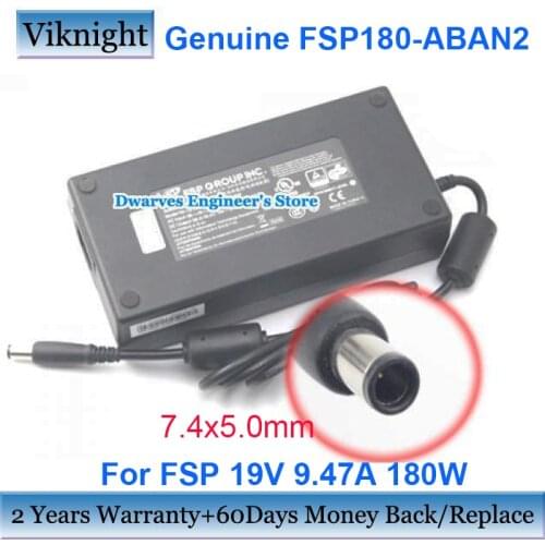 Genuine Laptop Adapters FSP180-ABAN2 for Fsp 19V 9.47A ac power supply charger adapter 7.4 x 5.0mm