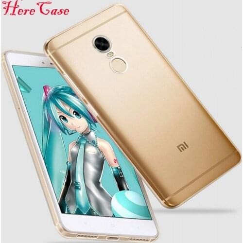 Clear Phone Cases for Global Version Xiaomi Redmi Note 4 TPU Silicon Protective Back Cover for Xiaomi Redmi Note 4X 5.5 inch
