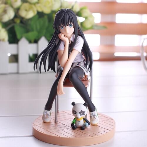 15cm My Teen Romantic Comedy SNAFU Yukinoshita Yukino PVC Action Figure Cute Girl Collection Figures Model Doll Toys Ornaments
