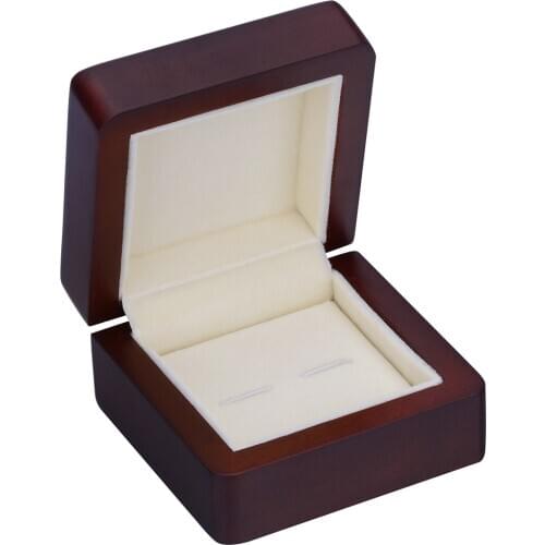 SAVOYSHI Luxury Cufflinks Gift Box High Quality Painted Wooden Box Authentic Size 80*80*46mm Capacity Jewelry Storage Box Set