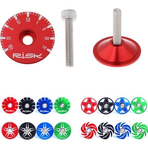 Universal Aluminum Alloy Bicycle Stem Top Cap Headset Screws Road Mountain Bike