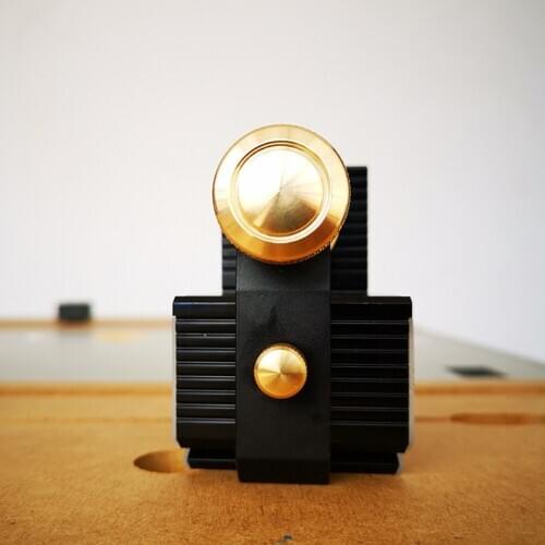 Universal Dovetail Saw Guide Woodworking Accessories Threaded Adjustable Joinery Cutting with Plastic Plate Carpenter Measuring