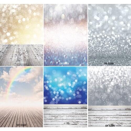 Vinyl Custom Photography Backdrops Prop Colorful Wooden Planks Theme Photo Studio Background CS20319-39