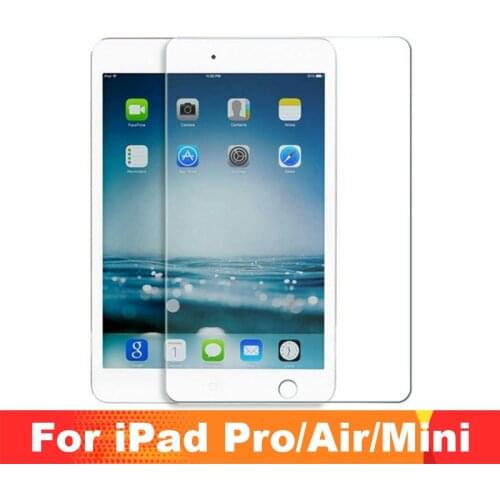 9H Screen Protector for iPad mini 2 3 4 5 Tempered Glass For iPad Pro 11 10.5 Screen Protect For iPad Air 2 Pro 9.7