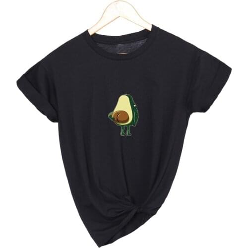 Fruit Funny Printed Womens O-Neck Fashion Plus Size Thin T-Shirt Girls Personality Casual Tops Kids Summer Oversize Loose Tees