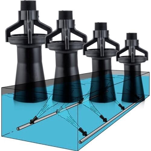 1Pc Hot Sale Mixing Jet Nozzle Venturi Keep Water Motion Mixing Fluid Spray Nozzle Mix Educator