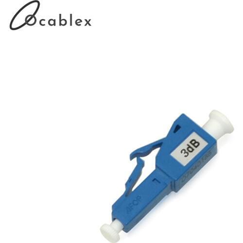 10PCS/pack LC 3DB Fiber Optical Attenuator LC/UPC Female to Male fiber optic Fast delivery