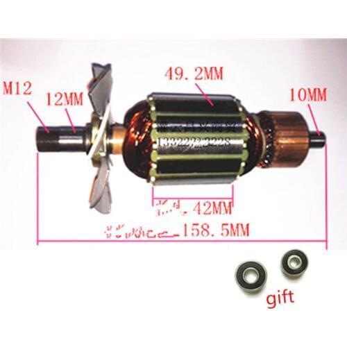 AC220-240V Motor Armature Engine Replacement for MAKITA 518321-1 3601B ROUTER ANCHIOR