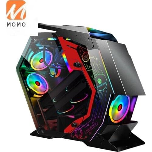 Special-shaped Chassis E-sports Beast Game Desktop Computer Mainframe Computer Cases Towers Anime Computer Case