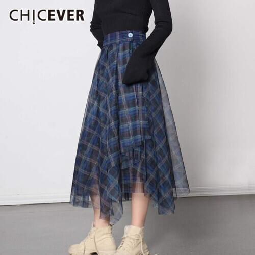 CHICEVER Womens Autumn Skirts