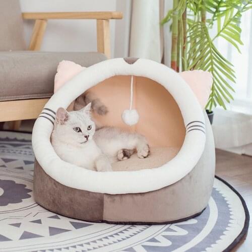 Doghouse Cathouse Four Seasons Removable and Washable Winter Winter Warm Teddy Dog Supplies Cat Pet Bed