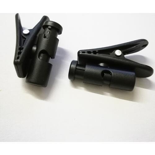 DIY Headphone Cable Clip Holder Rotatable Cable Clip for Earphone Headphone Cables 5pcs