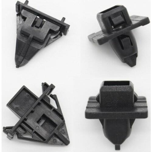 4pcs Moulding Clips Retainer Kit Towing Eye Hook Bracket Repair Components Clamp for Toyota FJ Cruiser 2007-2014