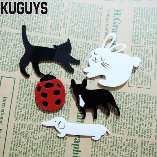 KUGUYS Small Brooches For Clothes