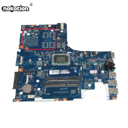 NOKOTION AAWZA ZB LA-C285P laptop motherboard For lenovo ideapad 500-15ACZ A10 CPU Mainboard