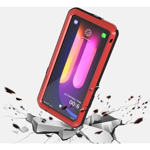 Powerful 360 Heavy Duty Phone Case for LG V60 ThinQ V600AM V600TM V600VM Shock Dirt Proof Water Resistant Metal Armor Cover Case