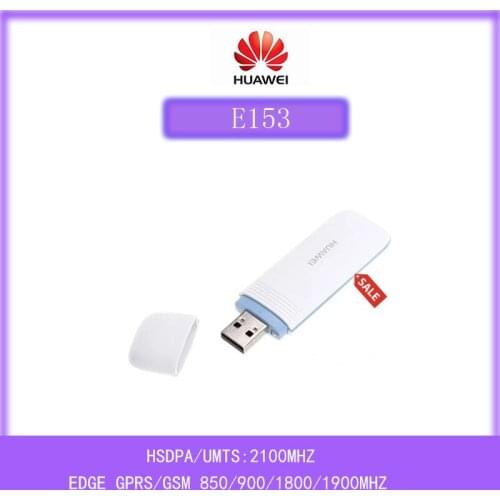 Original Unlocked Huawei E153 3G Usb Wireless Modem Dongle Support HSDPA/UMTS:2100MHZ EDGE/GPRS/GSM 850/900/1800/1900MHZ 3.0