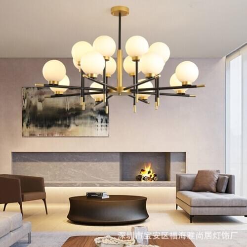 Nordic lustres modern led chandelier lamparas de techo colgante moderna lamparas de techo ventilador de techo avizeler